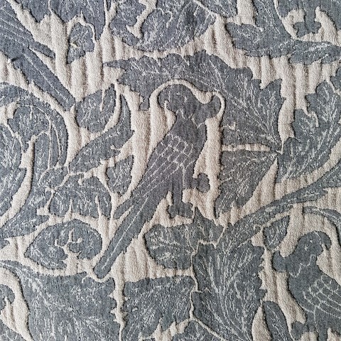 Aves - Linen and Cotton Jacquard Bedspread