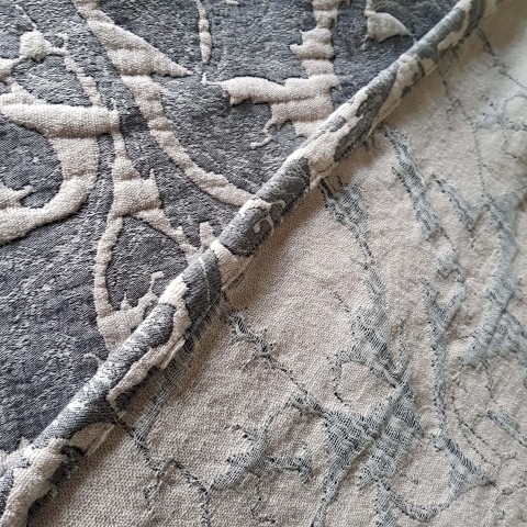 Aves - Linen and Cotton Jacquard Bedspread