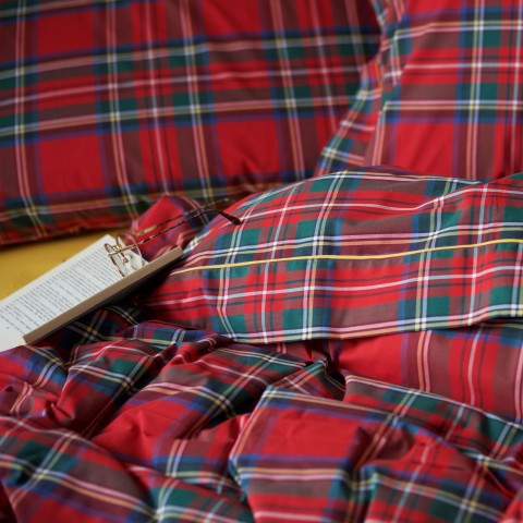 Clan -  Yarn-dyed Tartan Cotton Duvet Cover Set