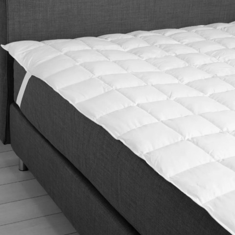 Isabelle - Goose Down Double Bed Mattress Topper