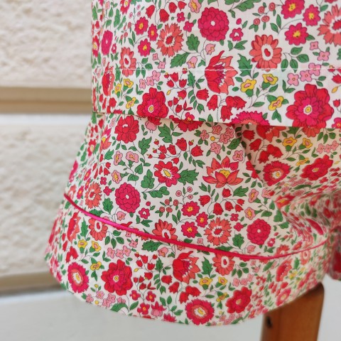 Liberty Danjo Rosso short - Women Pajamas in Liberty London Fabric