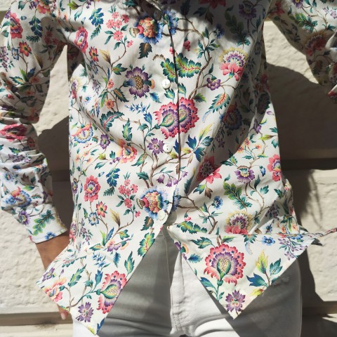 Liberty Eva Belle - Woman Shirt in Liberty London Fabric