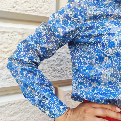 Liberty Margaret - Woman Shirt in Liberty London Fabric