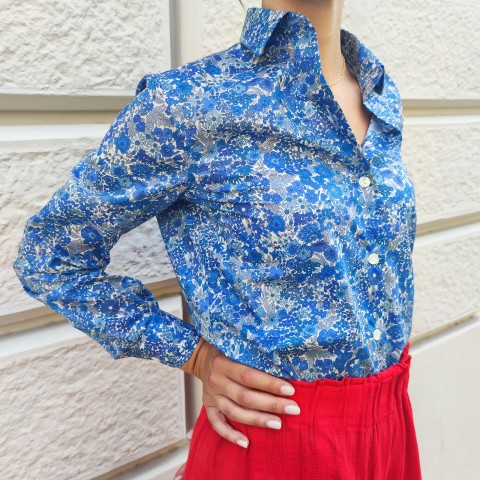 Liberty Margaret - Woman Shirt in Liberty London Fabric
