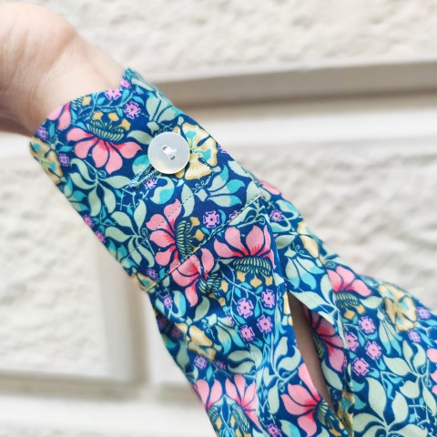 Liberty Persephone - Woman Shirt in Liberty London Fabric