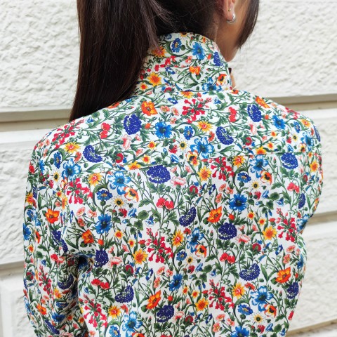Liberty Rachel - Woman Shirt in Liberty London Fabric
