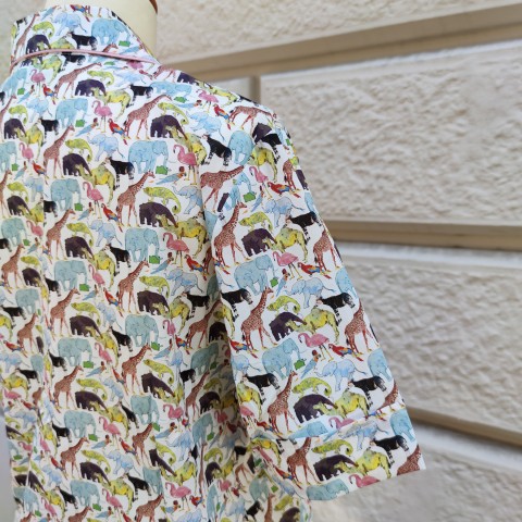Liberty Zoo short - Women Pajamas in Liberty London Fabric