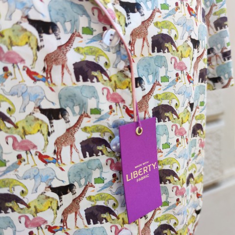 Liberty Zoo short - Women Pajamas in Liberty London Fabric
