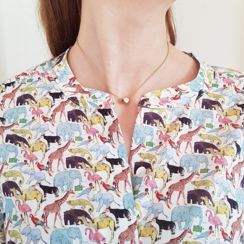 Liberty Zoo - Women Nightgown in Liberty London Fabric