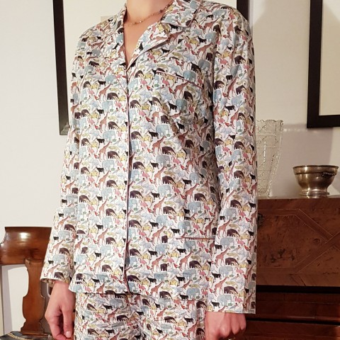 Liberty Zoo - Women Pajama in Liberty London Fabric
