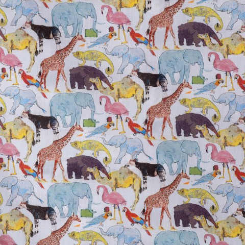 Liberty Zoo - Women Pajama in Liberty London Fabric