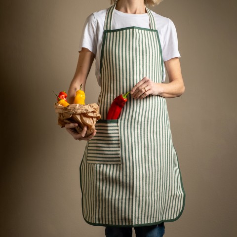Mediterraneo - Striped Kitchen Apron
