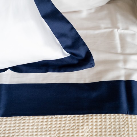 Milano - Double bed Complete Cotton Satin Sheets