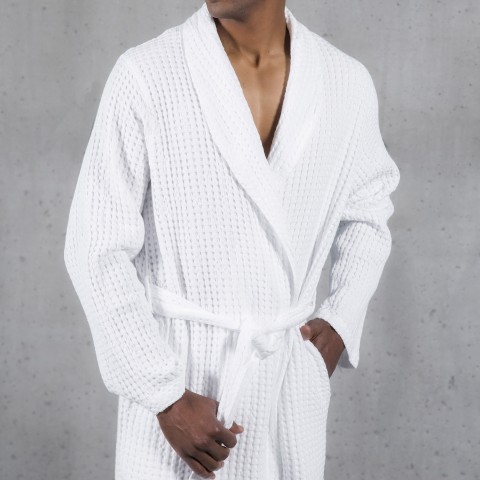 Pousada - Honeycomb Bathrobe Abyss & Habidecor