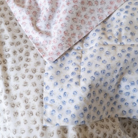 Thea  - Percale Cotton Sheet Set