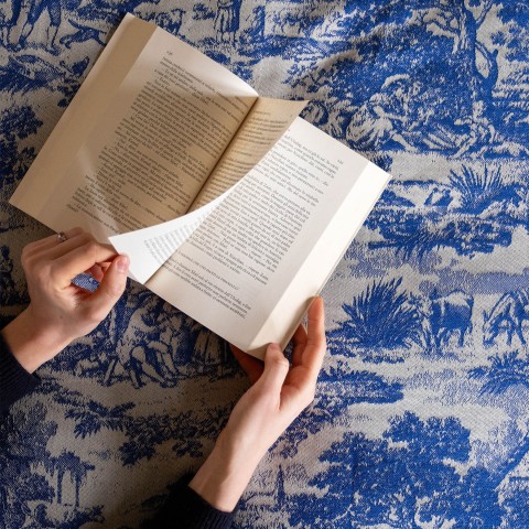 Toile de Jouy - Cotton Jacquard Bedspread