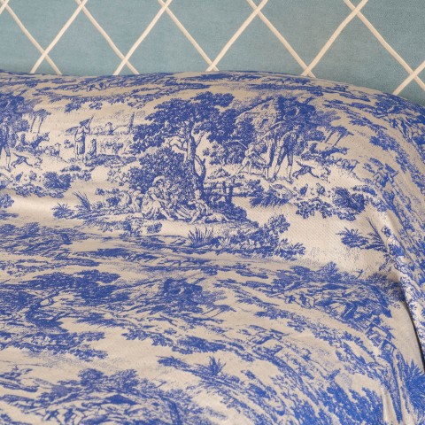 Toile de Jouy - Cotton Jacquard Bedspread