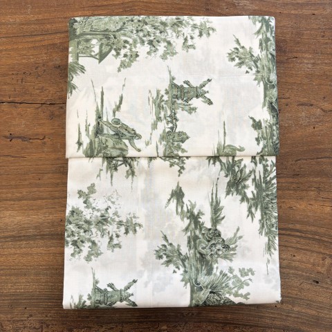 Toile De Jouy - Cotton Percale Sheet Set