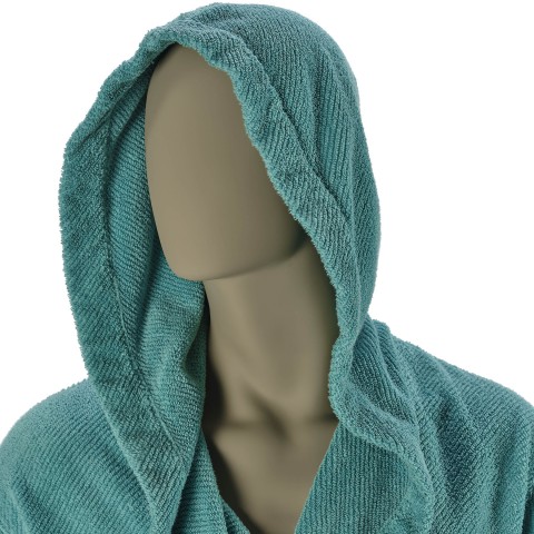 Twill - Hooded Bathrobe Abyss & Habidecor