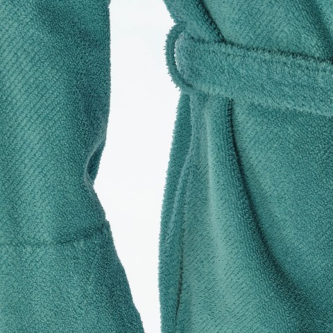 Twill - Hooded Bathrobe Abyss & Habidecor
