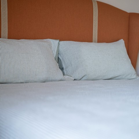 Vintage Striped - Linen Double Duvet Cover Set