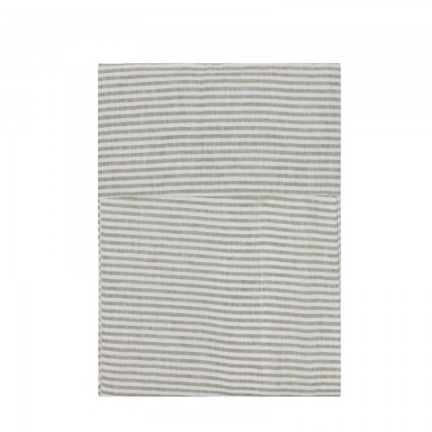 Vintage Striped - Double Linen Sheet Set No Ironing