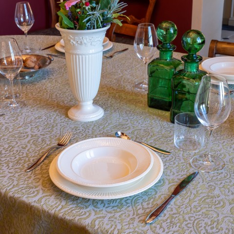 Volterra - Cotton Jacquard Tablecloth