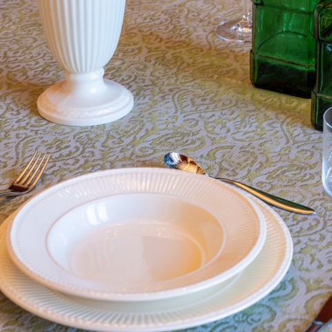 Volterra - Cotton Jacquard Tablecloth